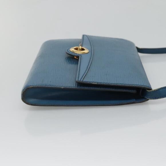 LOUIS VUITTON Epi Pochette Arche Shoulder Bag Blue M52575 - Picture 4 of 12